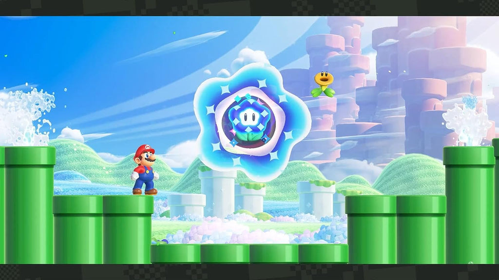 Super Mario Bros. Wonder With FREE Sticker Sheet - Switch – Entertainment  Go's Deal Of The Day!