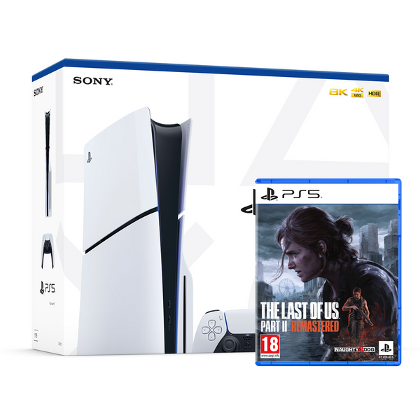 Playstation®5 Console (Model Group - Slim) + The Last of Us Part II Remastered