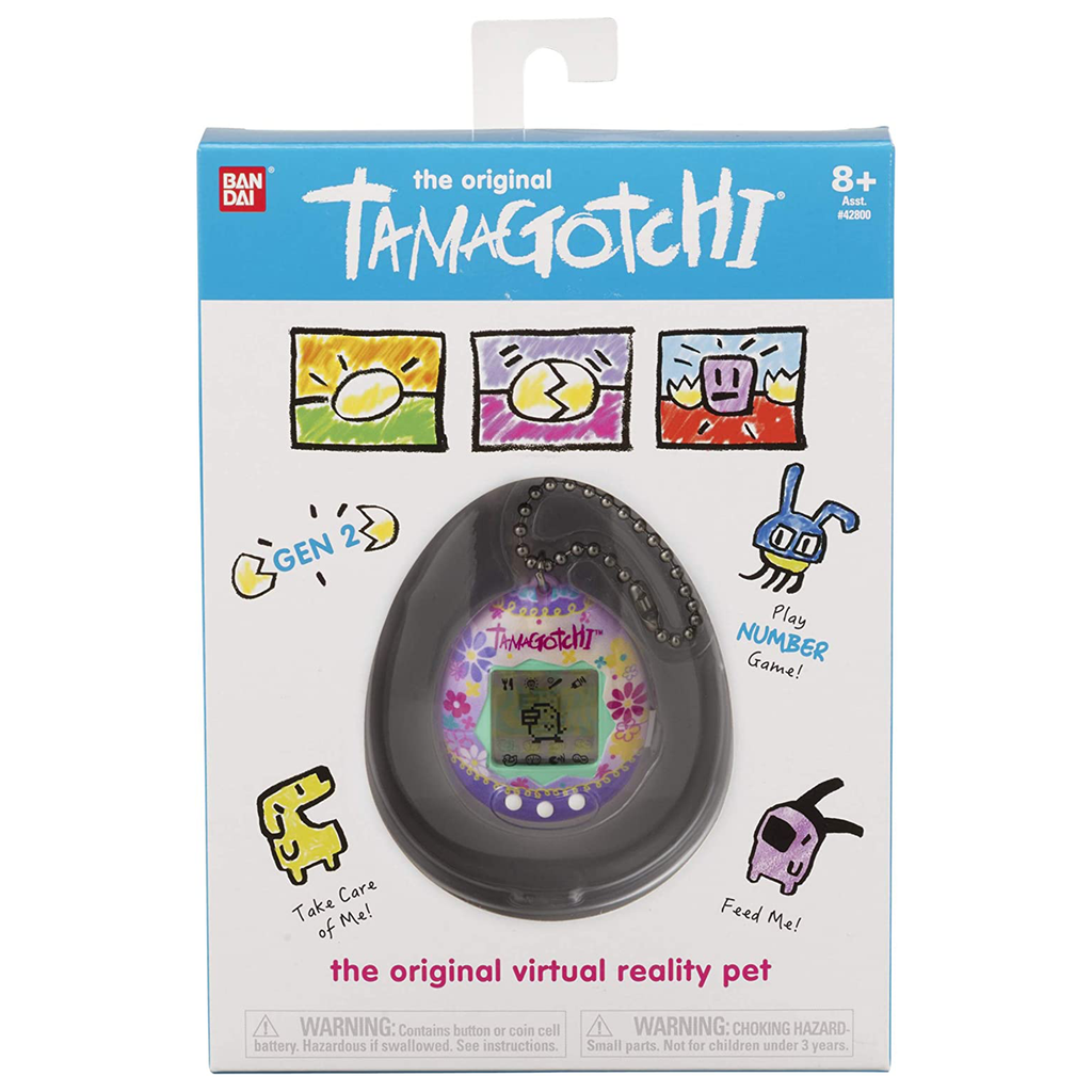 Original Tamagotchi - Purple Pink Clock – Entertainment Go's Deal Of The  Day!