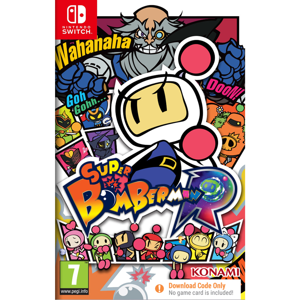 Super Bomberman R (Code in Box) - Switch – Entertainment Go\'s Deal Of The  Day!