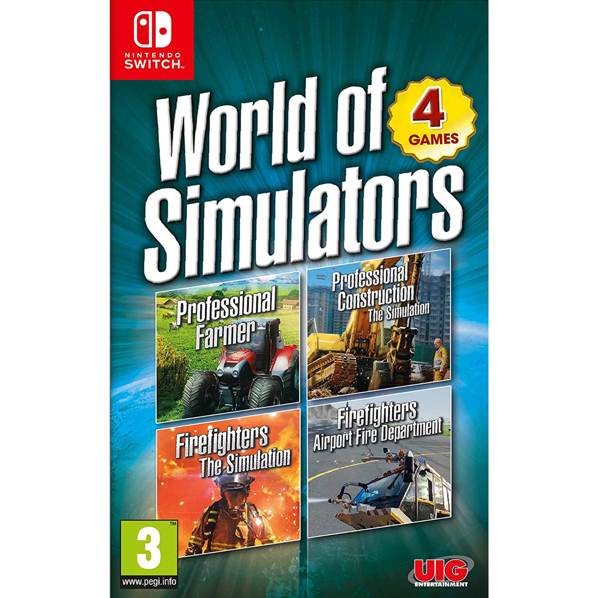 Four Simulation Games For Nintendo Switch