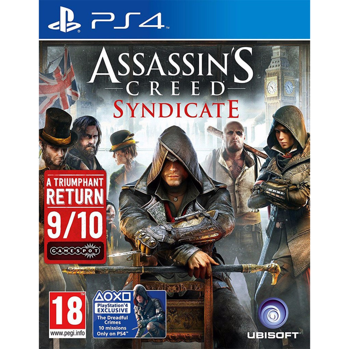 Modtager maskine Bevise Høj eksponering Assassin's Creed Syndicate - PS4 – Entertainment Go's Deal Of The Day!